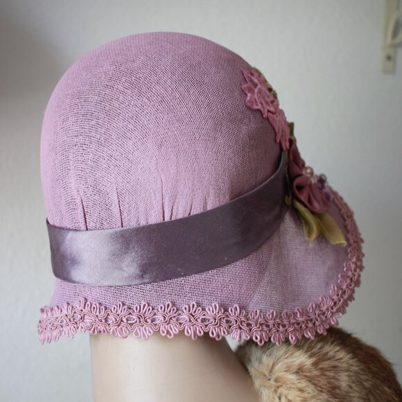 @0s Flapper Garden Party Wide Brim Hat main image 6